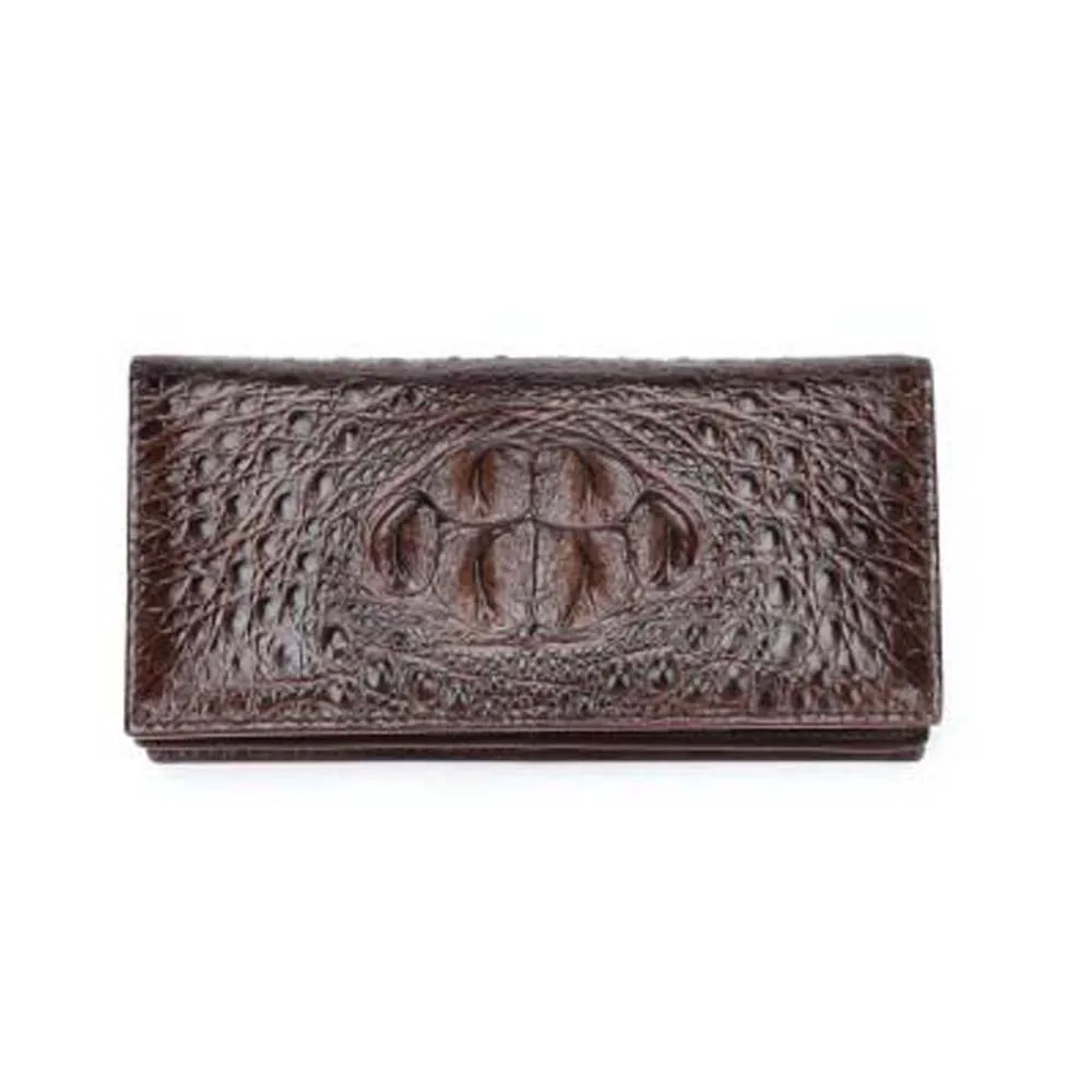 madun new Thailand  import  crocodile leather men wallet  male  long  wallet  handbags  More screens  business men clutch bag