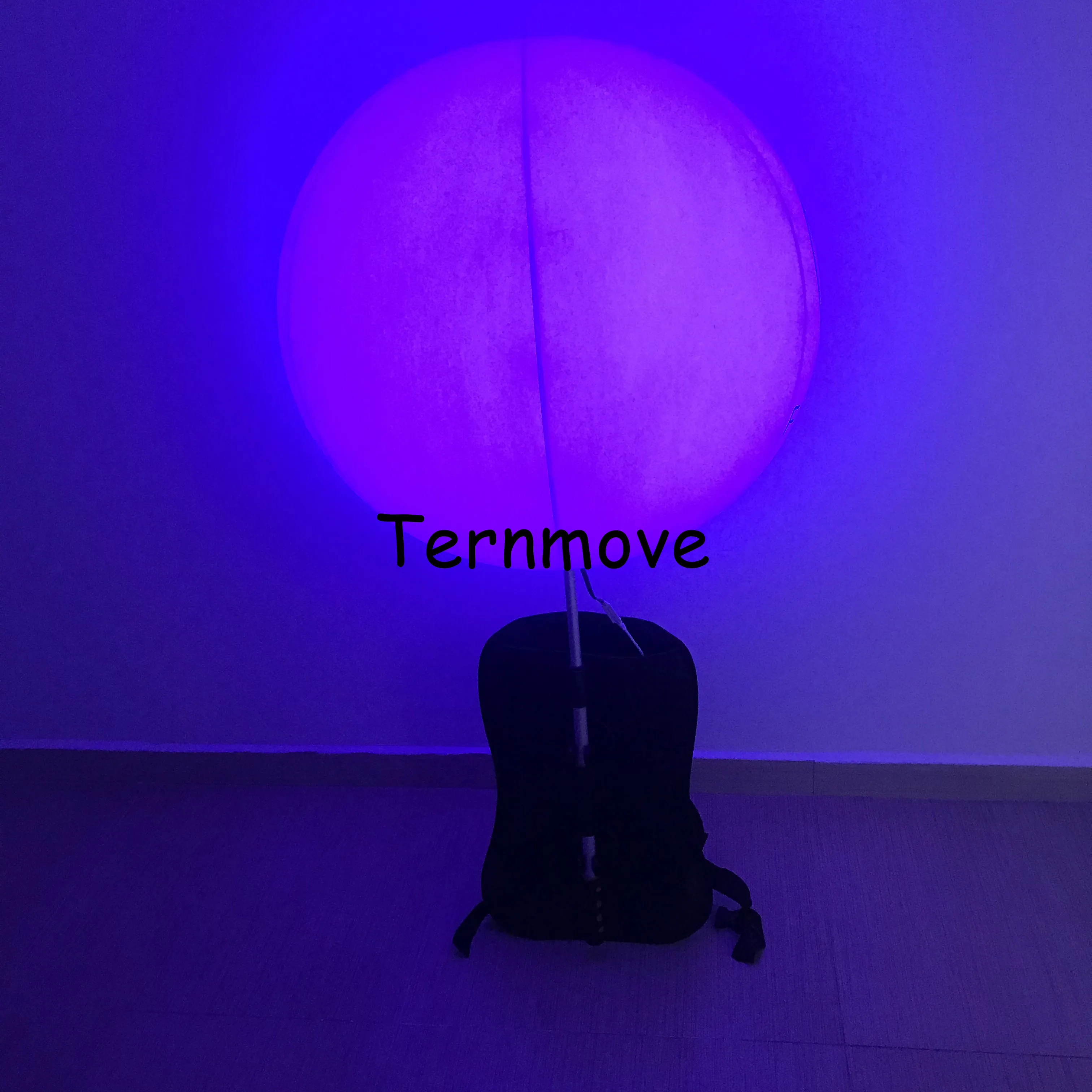 LED Glow Walking Advertising Backpack Balloon Lighted Inflatable Backpack Balloons with RGB Led Light Party Decorations