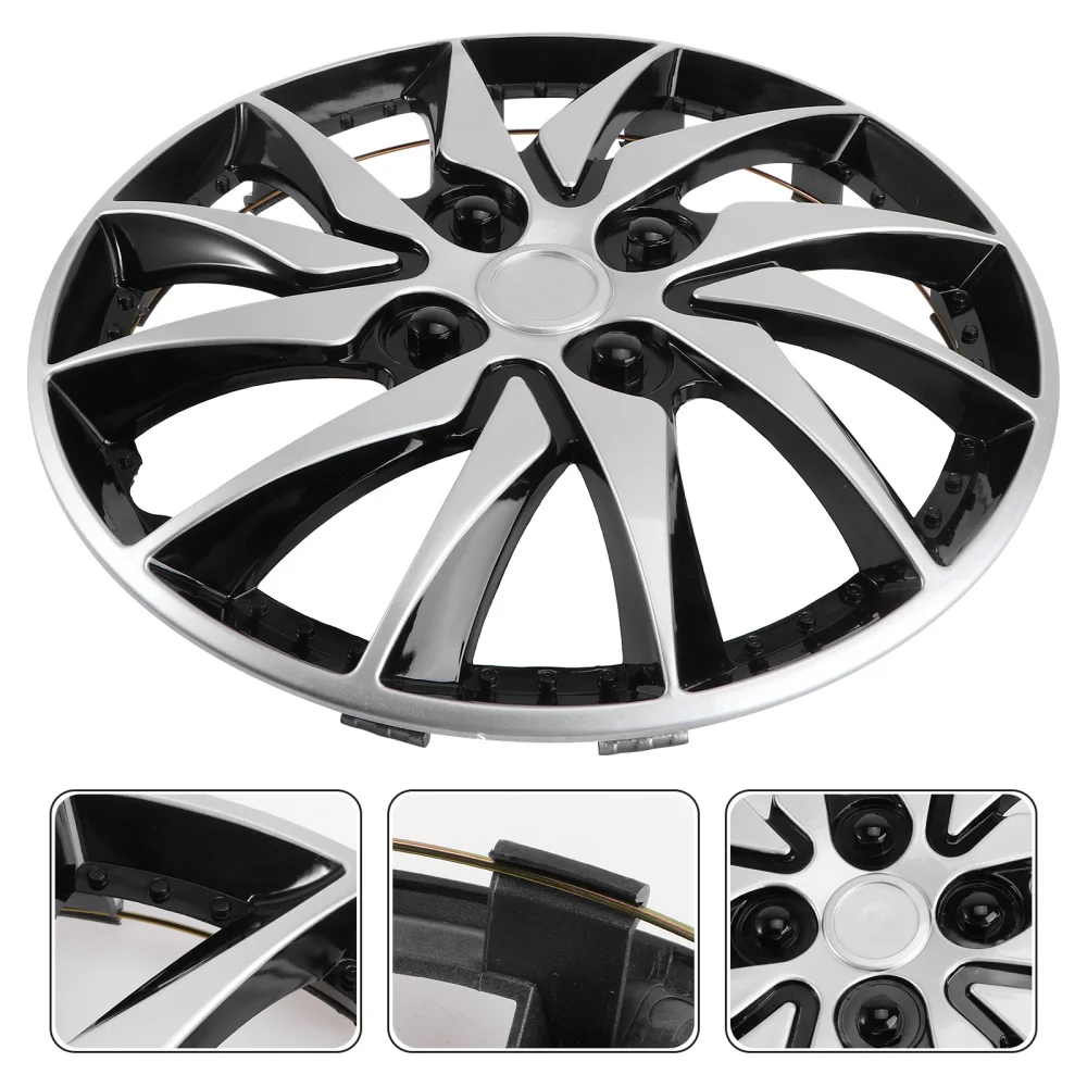 1pc 14inch Wheel Hub Cover Hubcaps Trims Set Car Clip Covers Vehicle Inch Cap Hubcap Rim Replacement Auto Automotive Tire Caps