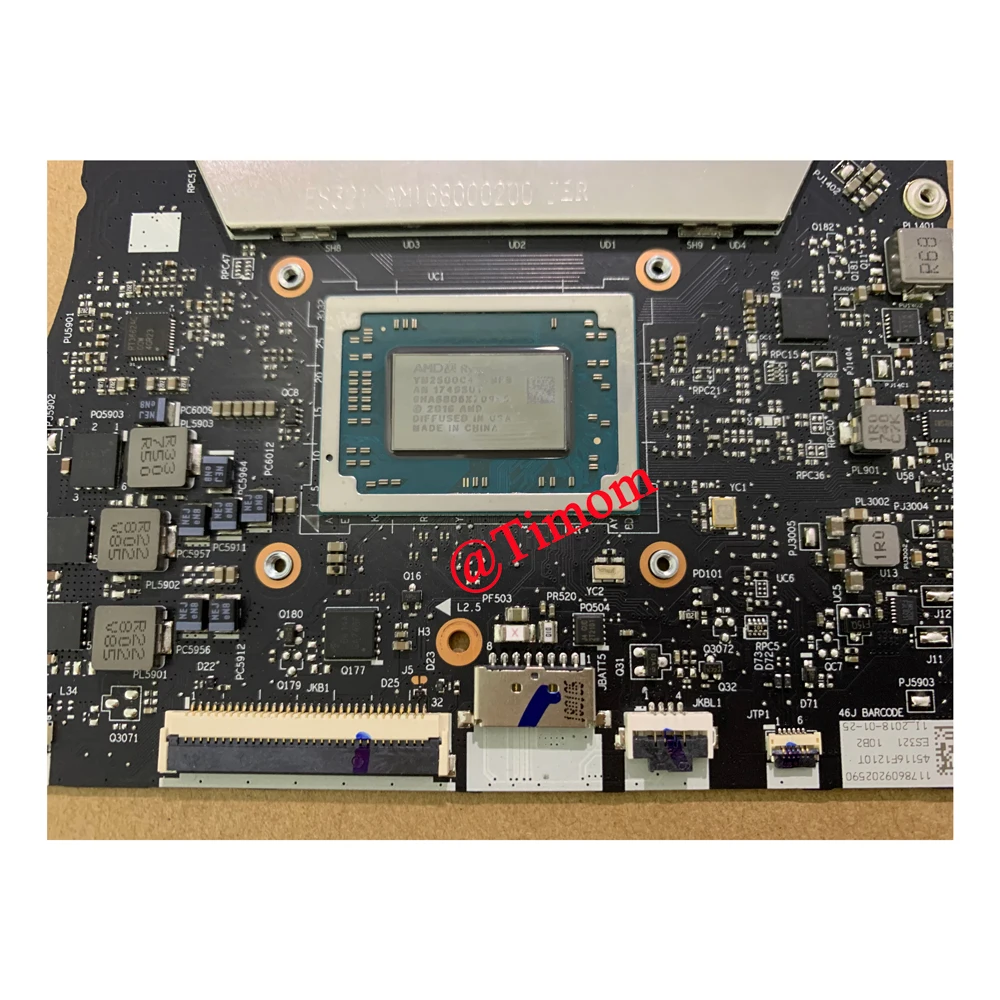 Imagem -02 - para Ideapad 720s13arr 81br 100 Testado Laptop Motherboard Fru Nm-b441 5b20q59422 5b20q59378 5b20q59409 5b20q59464 R52500u 8g