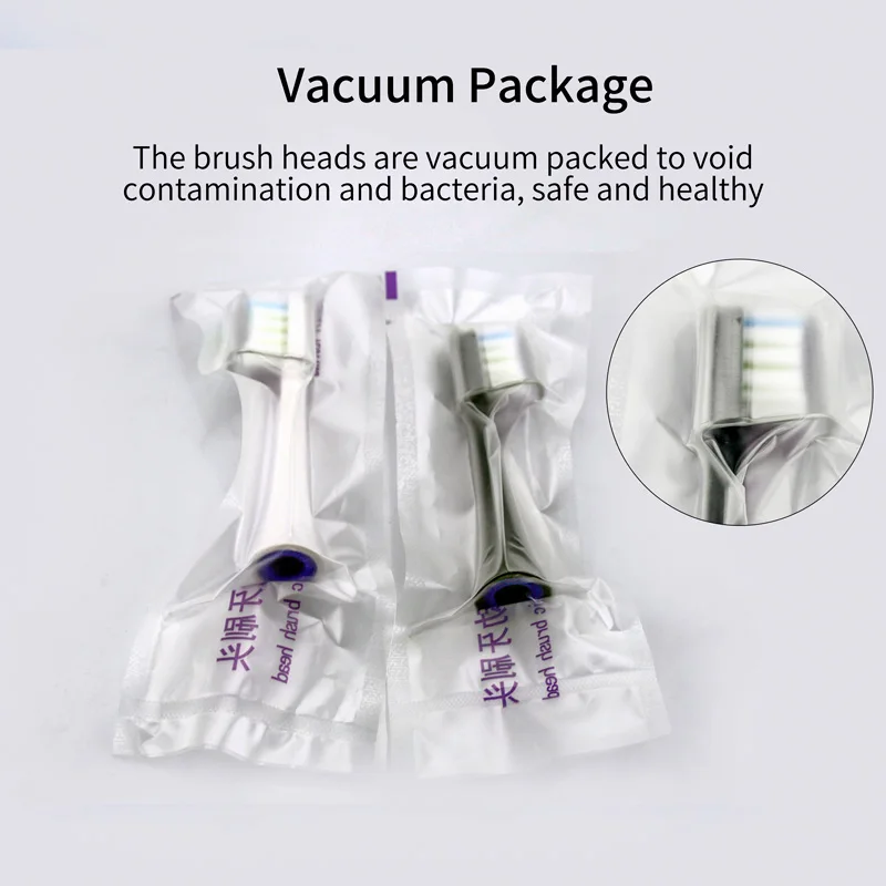 Escova de dentes elétrica cabeças substituição para Xiaomi SOOCAS X3, cerdas macias, embalagem selada, dentes escova cabeça, 4pcs, 10pcs