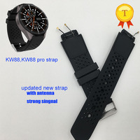 kw88 pro kw88 smart watch smartwatch phone watch wristwatch clock hour watch strap watch strap belt watchband with antenna