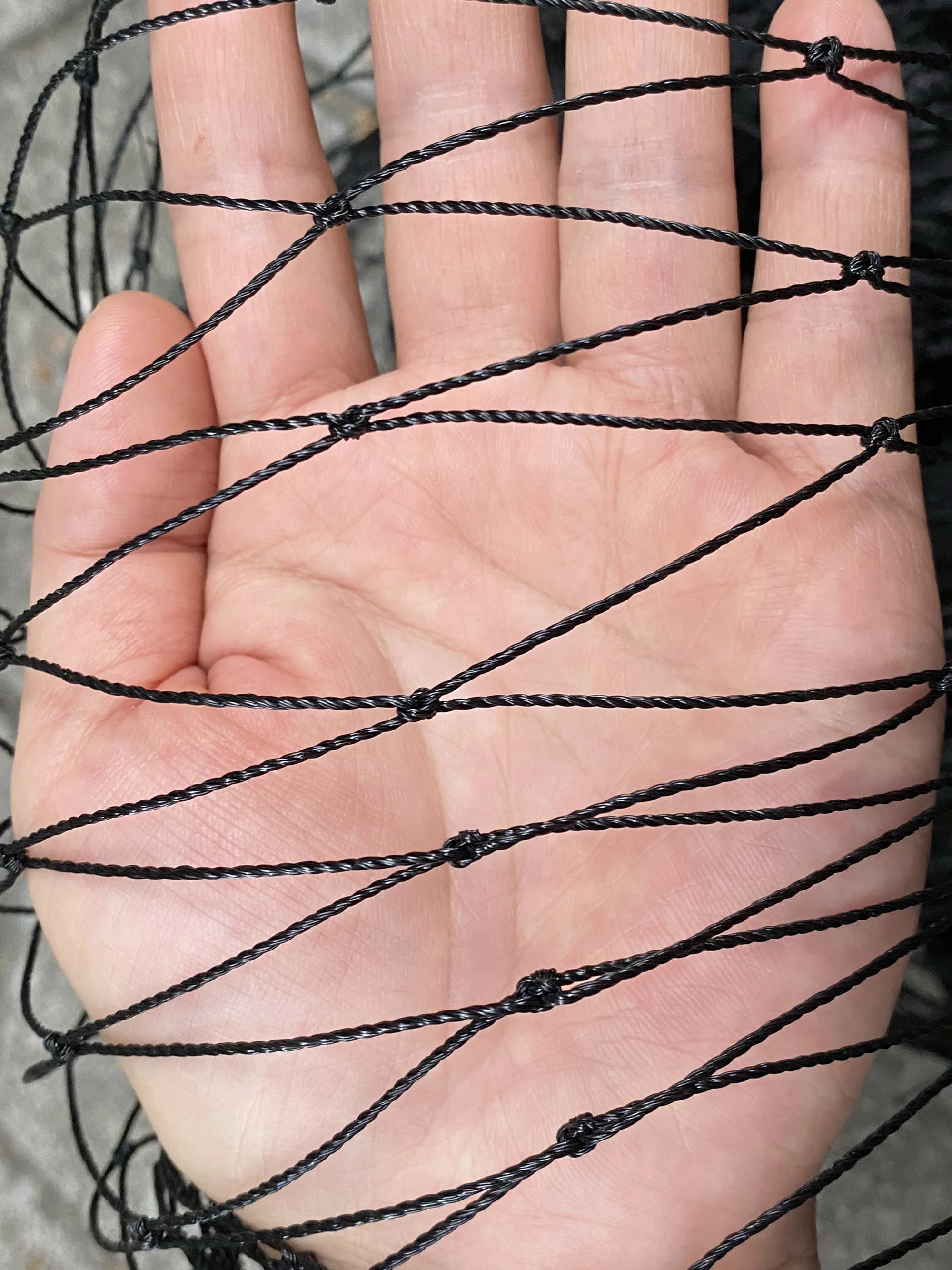 Schwarzes, robustes Anti-Vogel-Netz, Gartenzaun und Pflege, schützendes Zaunnetz, Anti-Vogel-Hirsch, Katze, Hund, Hühnernetz, Fischernetz – Detail 9