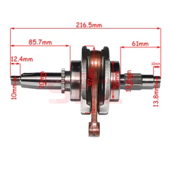 Suitable for foot-starting horizontal engine. Suitable for ZS155 150CC 155CC 160CC. Engine parts for mud pit bicycle