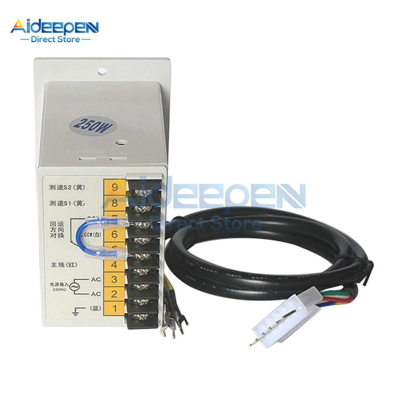 Digital Display 400W AC 220V Motor Speed UX 52 Pinpoint Regulator Controller Forward & Backward 50/60hz 90-1400 rpm