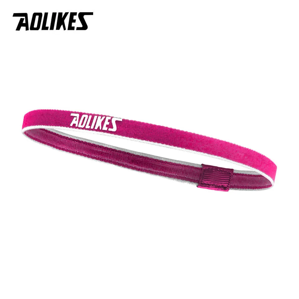 Men Women Sport Hair Band Silicone Sweat Belt Running Ridding Headband Yoga Hair Girls Anti-slip Elastic Sweatband