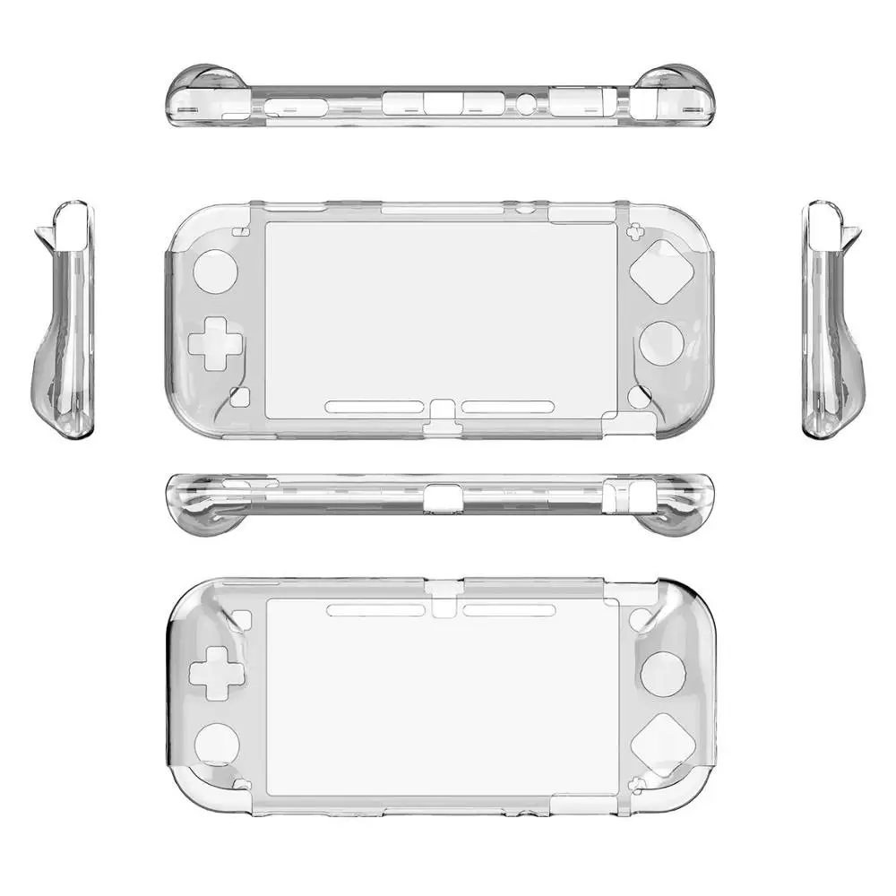 Funda transparente para Nintendo Switch Lite 2019, carcasa rígida y ligera, carcasa protectora para Nintendo Switch Lite