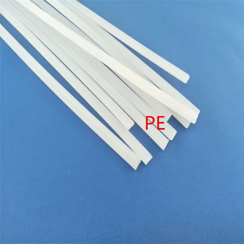 Baguettes de Soudage en Plastique, Longueur 200mm, ABS, PP, PVC, PE, 5x2mm, 40 Pièces