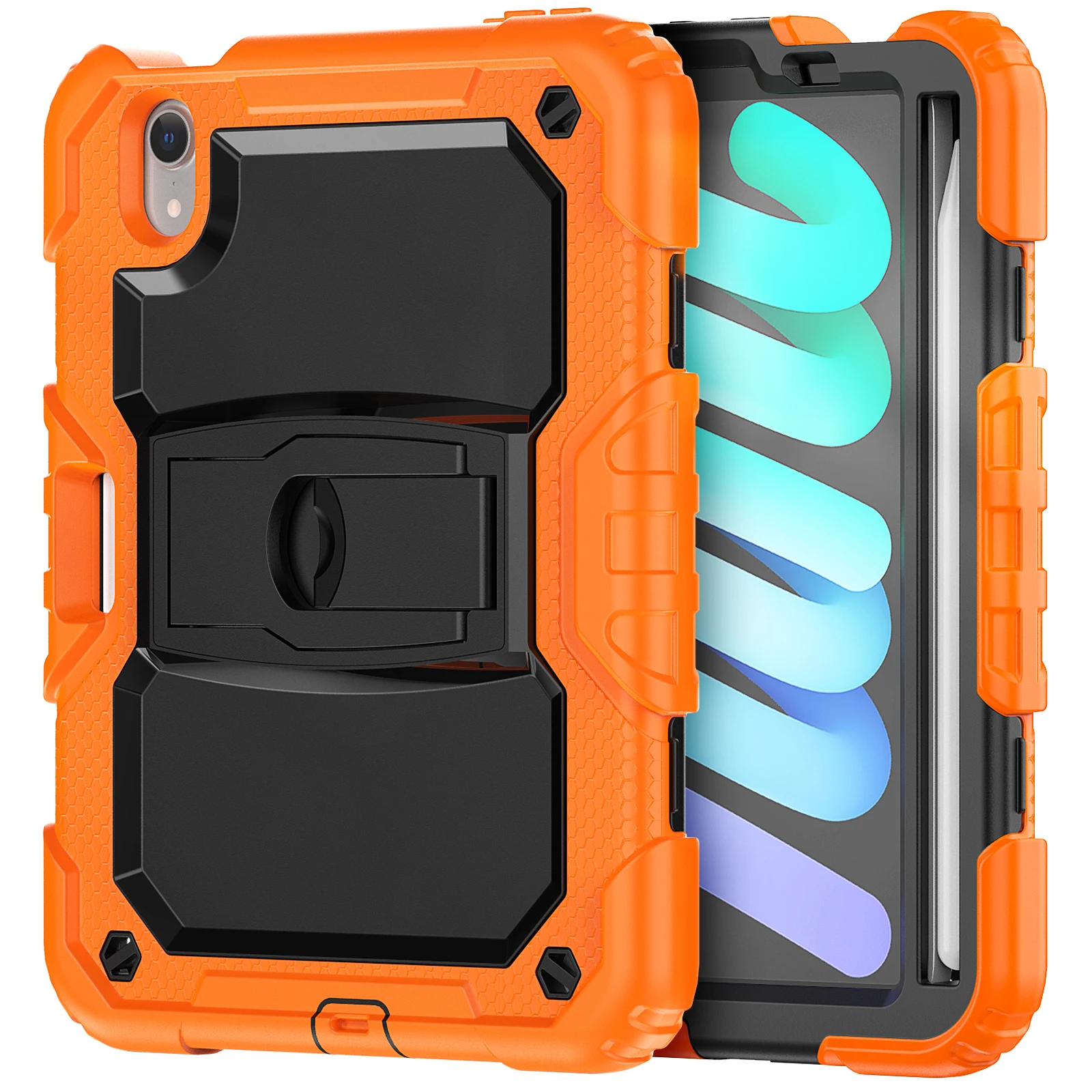 Shockproof Tablet Case For iPad Mini 6 8.3inch 2021 Cover Anti-fall Protective Rugged Duty Tablet Case For iPad Mini 6 8.3" Case