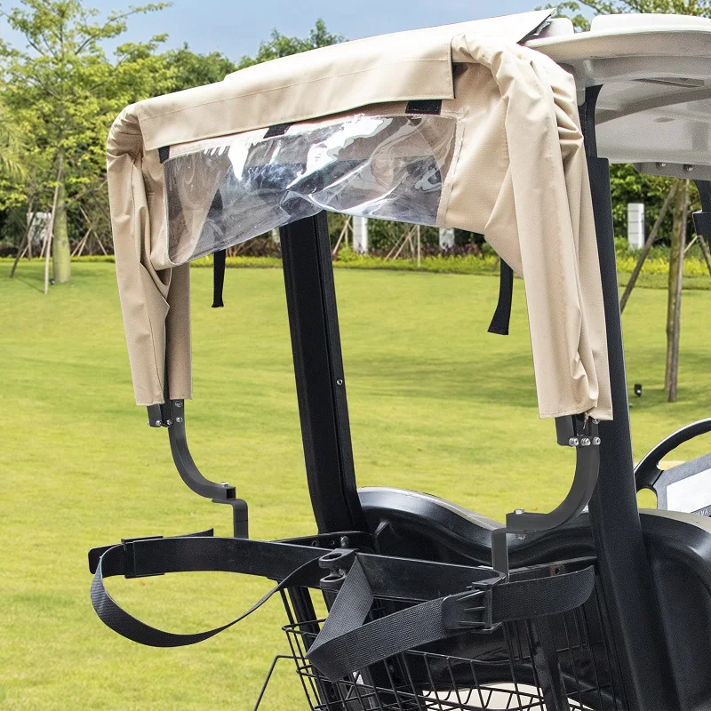 Golf Car Universal Accessories Yellow Canopy Bag Cover Fits EZGO, Club Car and YAMAHA  OEM#604666