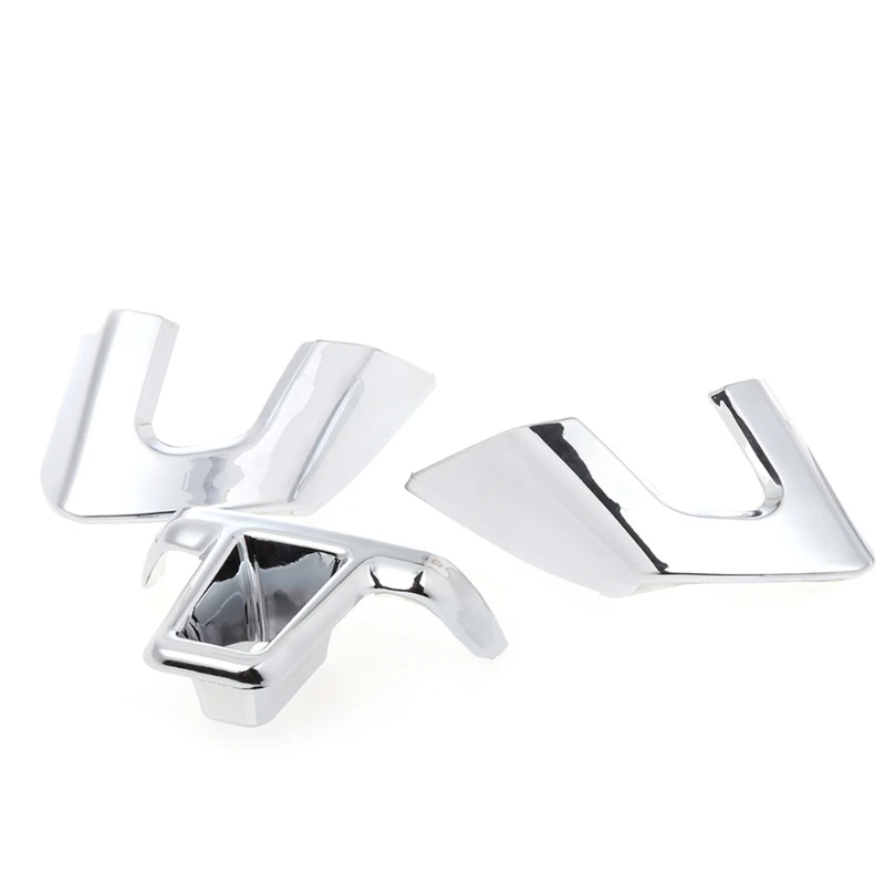 Car Styling ABS Chrome Steering Wheel Trim Cover For VW Golf 6 MK6 Polo Jetta MK5 Bora Sagitar