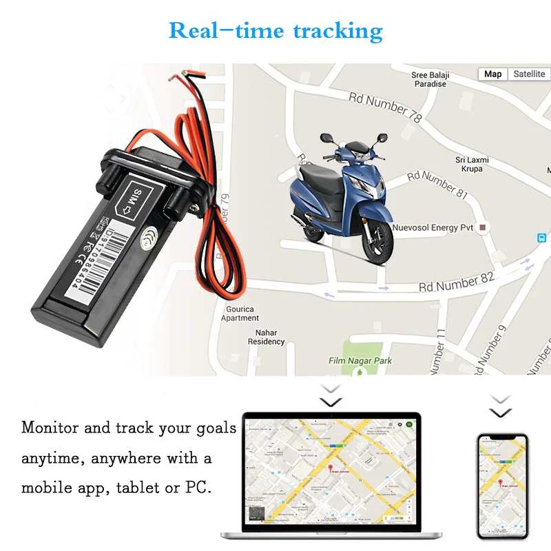 Mini Global GPS Tracker Built-in Battery GSM Waterproof for Car Motorcycle Tracking Device Online APP PK ST901 Free For lifetime