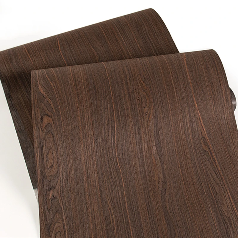 

Engineered Wood Veneer Technology Synthetic Reconstituted Artificial Manufactured Wood Veneer Smoked Oak E.V. 0.3mm Q/C Coffee