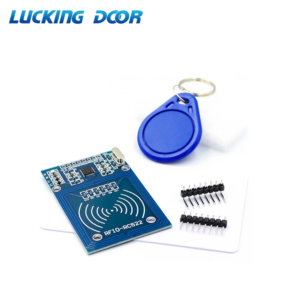 

1set MFRC-522 RC-522 RC522 13.56MHz RFID Module For arduino Kit SPI Writer Reader IC Card with Software UNO