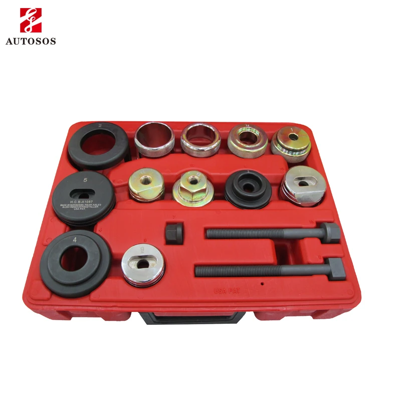 REAR AXLES BUSH REMOVAL INSTALLATION TOOL KIT FOR BM E36 E46 E85 metallic bushes on rear axles type to replace mounting bushes