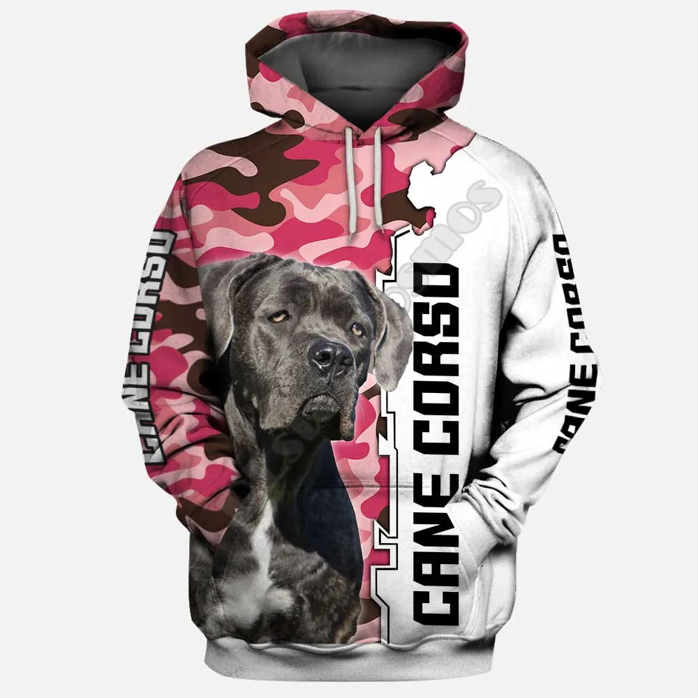 Cane Corso bluzy 3D sweter z nadrukiem mężczyźni dla kobiet śmieszne bluzy sweter ze zwierzętami Drop Shipping