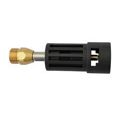 Adaptador de conector de alta pressão para conexão ar/interskol/lavor/bosche/huter/m22 lança para arma karcher baioneta fêmea