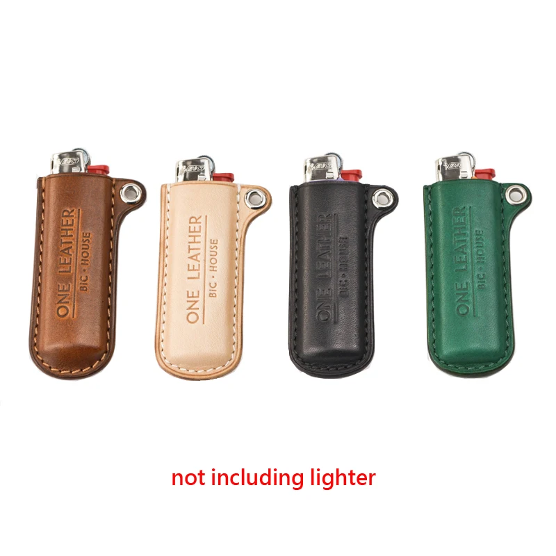 one leather  Lighter Shell for  BIC J3 Lighter Leather Case  W2088-1A