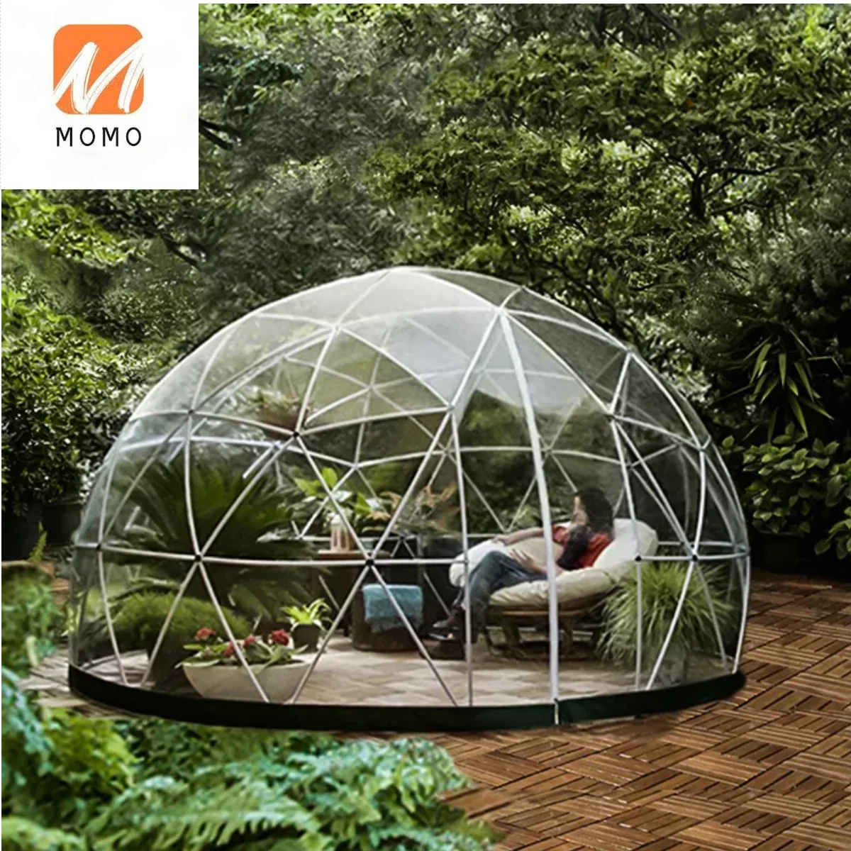 Waterproof UV Protection PVC geo dome Igloo dome house Geodesic Dome Tent igloos