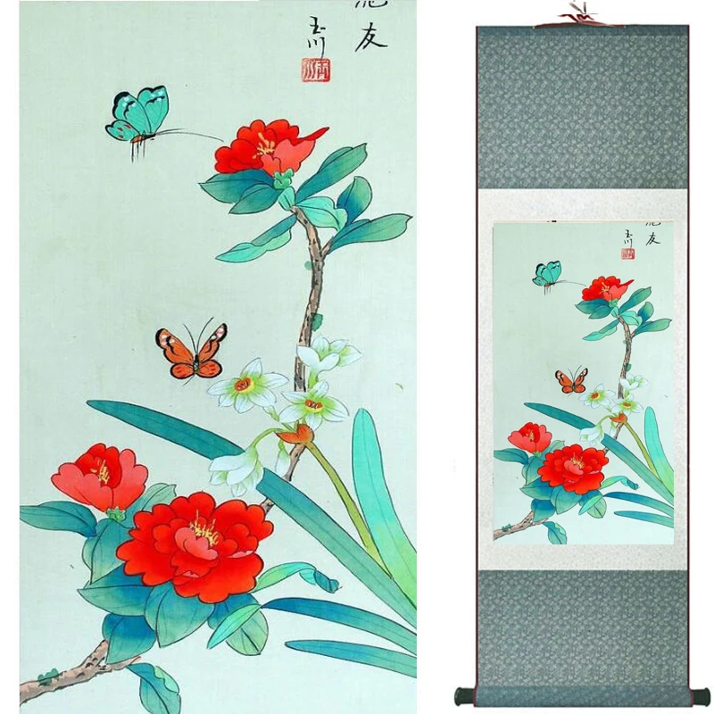 

Flowers painting Chinese traditional art painting home decoration paintings20190824021