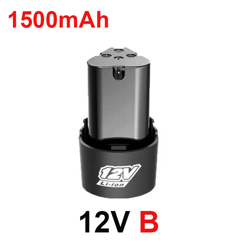 12V Electric Screwdriver Battery 1300mAh 1500mAh Rechargeable Li-ion Batteria For Power Tools Electric Drill Battery