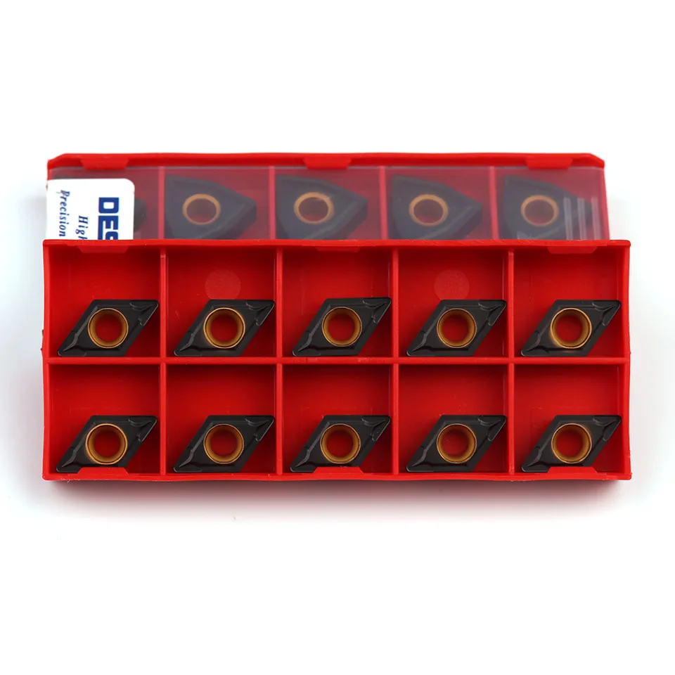Imagem -05 - Deskar Dcmt11t308 Lf3018 Lâmina Original Cnc Ferramenta Torno Peças de Alta Qualidade Lâmina Carboneto Ferro Fundido