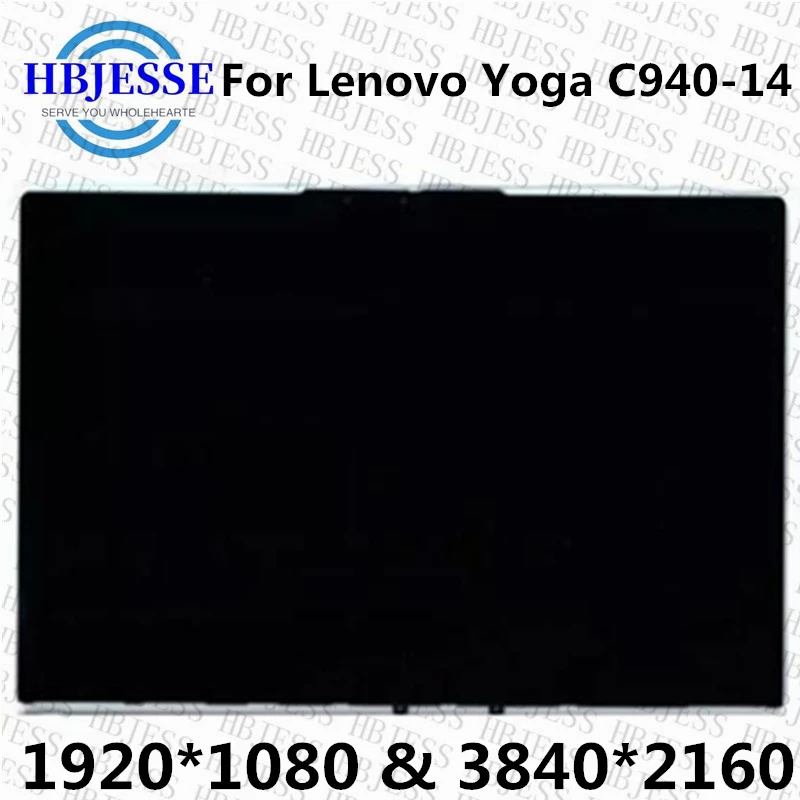 

Test well 14.0"IPS LCD LED Touch Display Digitizer Screen Panel Assembly for Lenovo Yoga C940-14IIL C940-14 Series 5D10S39595