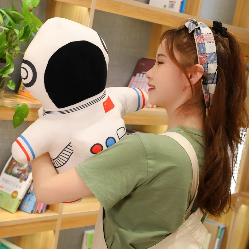 Nizza 1pc Plüsch Astronaut Raumschiff Spielzeug Gefüllte Weiche Puppe Cartoon Kissen Kinder Spielzeug Kreative Flugzeug Kinder Jungen Geburtstag Geschenk – Detail 17