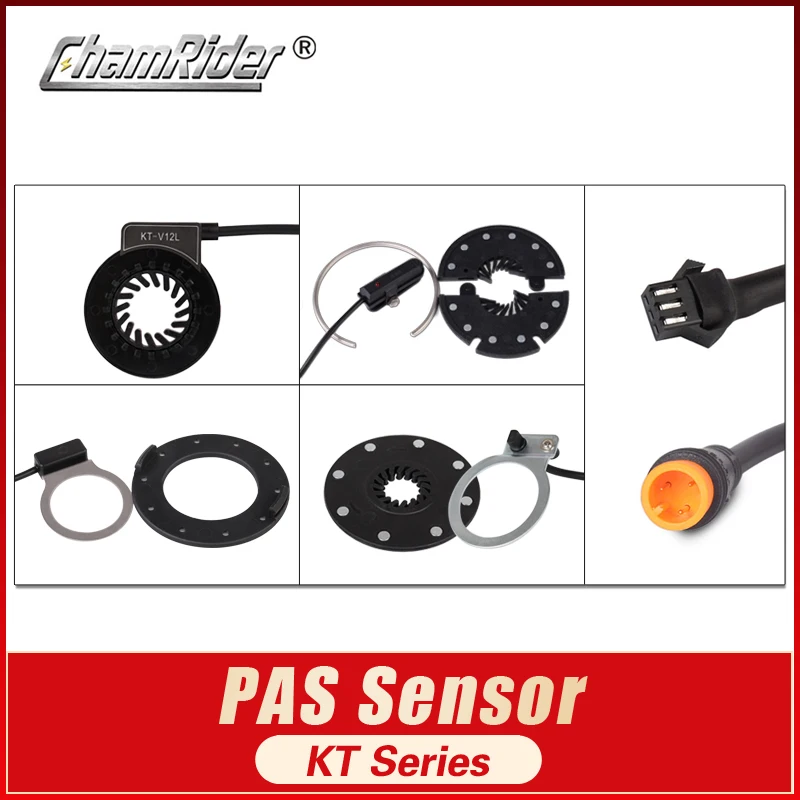 PAS Pedal Assist Sensor KT-V12L D12L BZ-4 6 Magnets Dual hall senssors 12 Signals