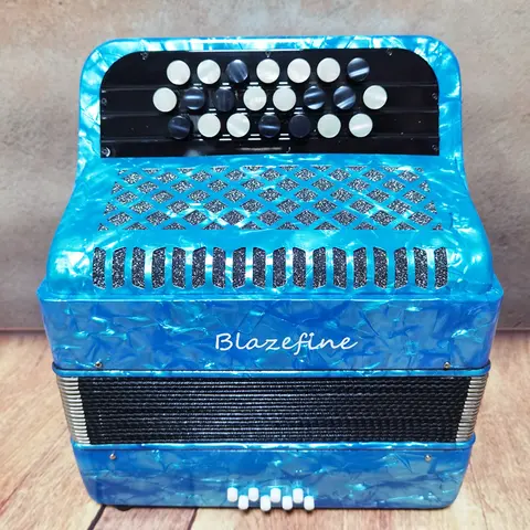 Bayan Accordion 8 Bass B System German Tone Spring Imported Accordion Beginner Professional Performance