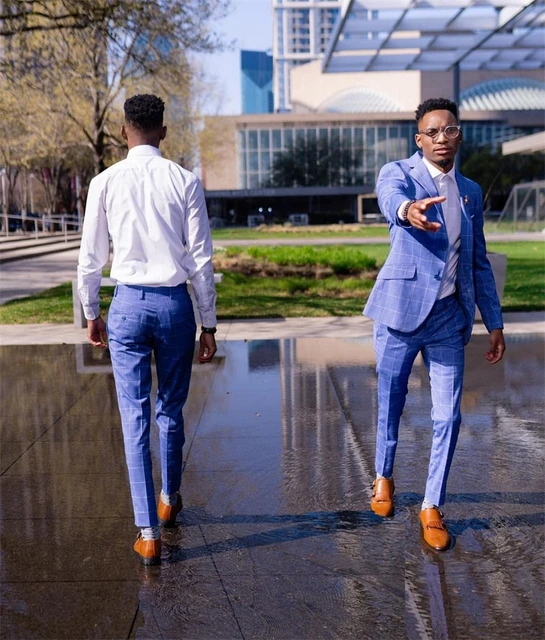 Light blue shoes mens outfit outlet
