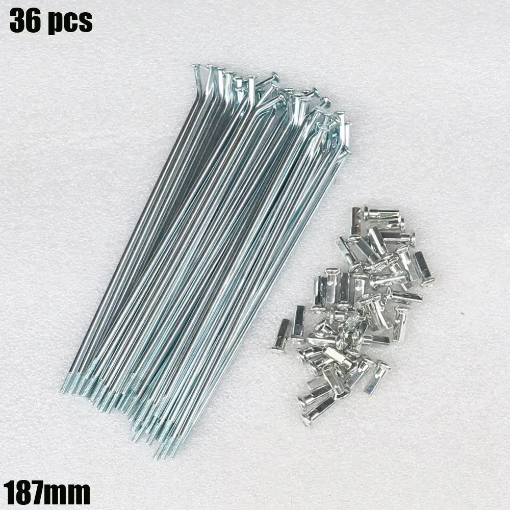 36 pcs 153-187mm 8G spokes 3.5mm width spokes bend For electric bicycle bike motorcycle radios for motorcycle and child bike