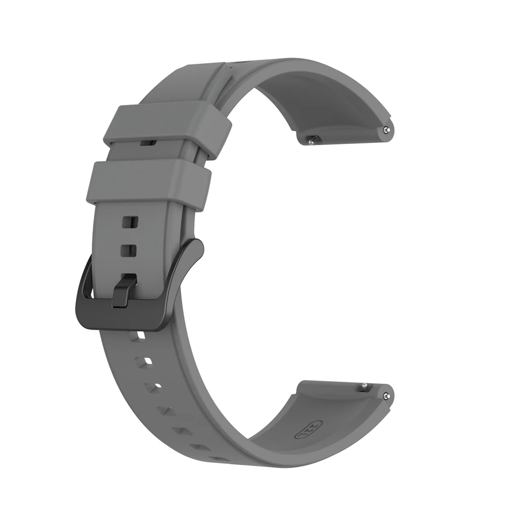 For Xiaomi MI Watch Color sports edition Strap Silicone Wristband Bracelet 22mm Watchband correa For Haylou Solar LS05 / LS05s image 3