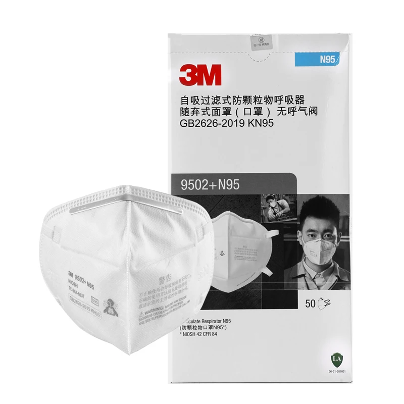 Imagem -03 - N95 Noish Aprovado Anti-gripe Máscara de Poeira Industrial Smog Partículas Anti Pm2.5 Protetora 50 Peças Lote 3m Kn95 9502