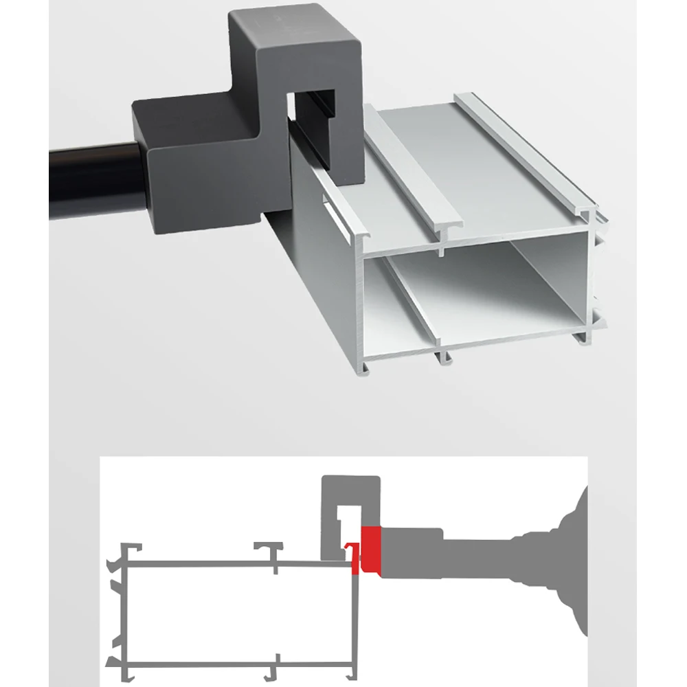 Pneumatic Punching Gun for Aluminum Door and Window Drainage Hole Punching Gun for Aluminum Profile Drainage Hole