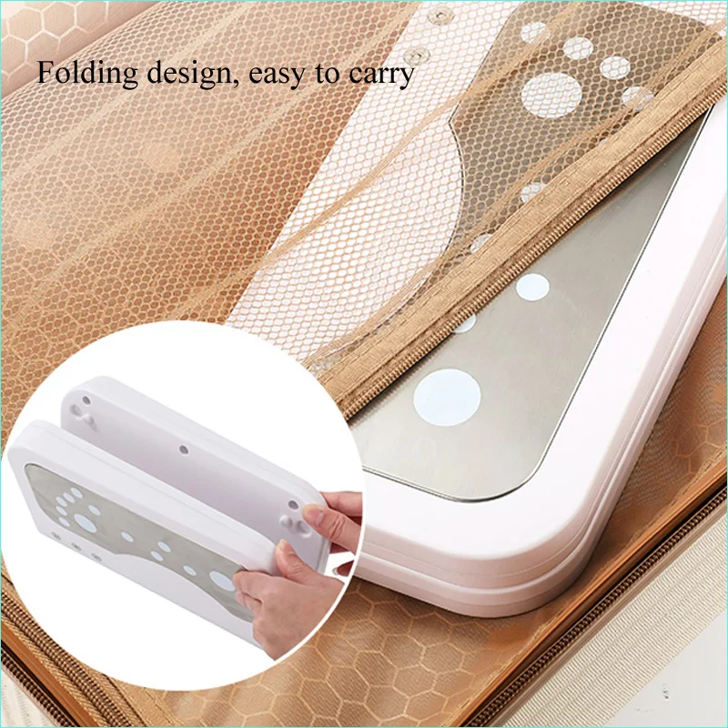 Folding Electric Foot massage Machine Heating Sole Massager Low Frequency Electric Muscle Stimulation Home Meridian Dredging