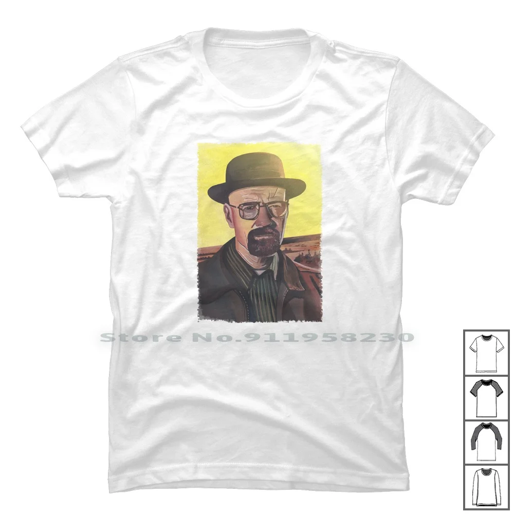 Walter White T Shirt 100% Cotton Walter White Clothing Walter Seller Design White Thing Alter Sign New Hit Eve