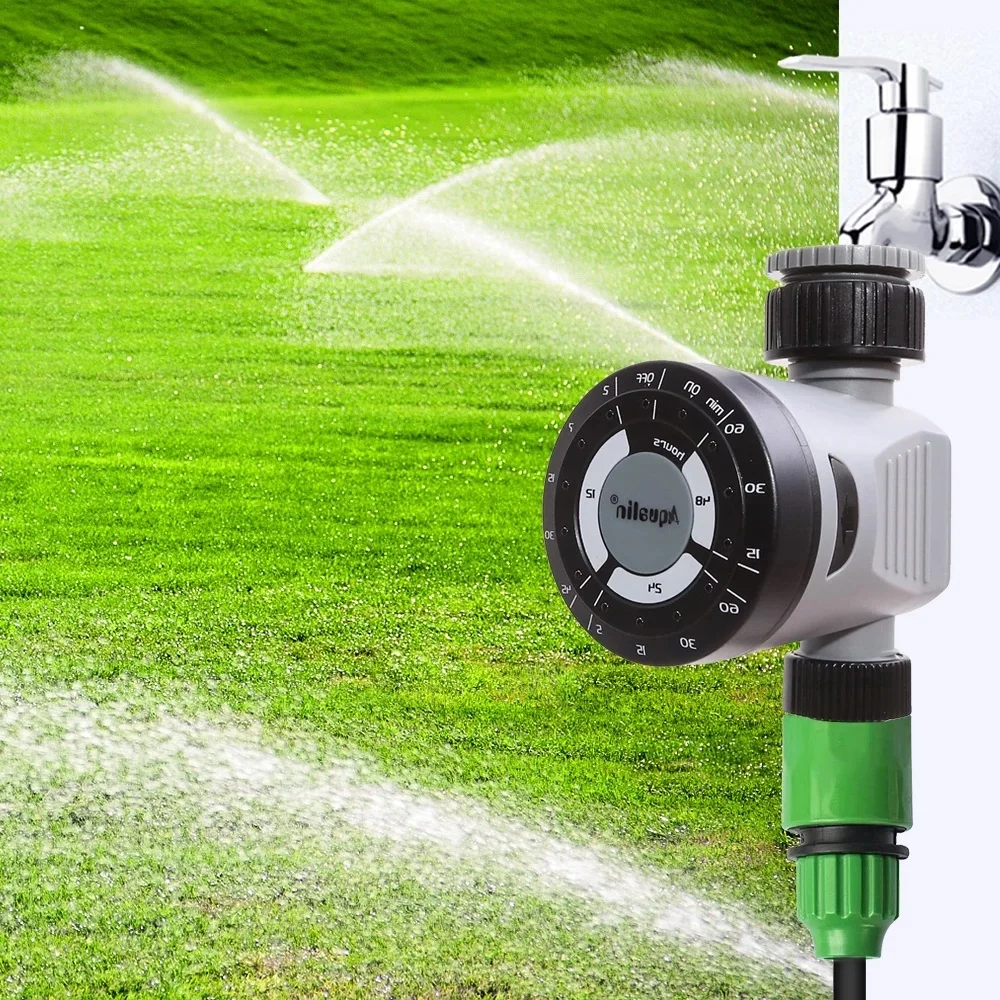 Automatic Electronic Water Timer Garden Watering Click Solenoid Valve Irrigation Controller Irrigation Timer System