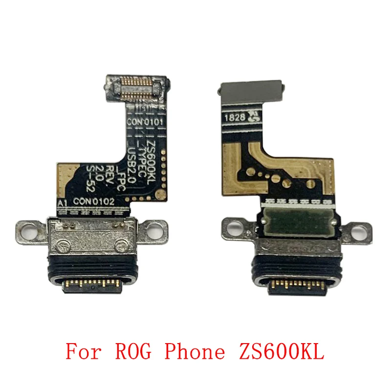 USB Charging Connector Board Flex Cable For Asus ROG Phone ZS600KL ROG Phone II ZS660KL ROG Phone 3 ZS661KS ROG Phone 5 ZS673KS