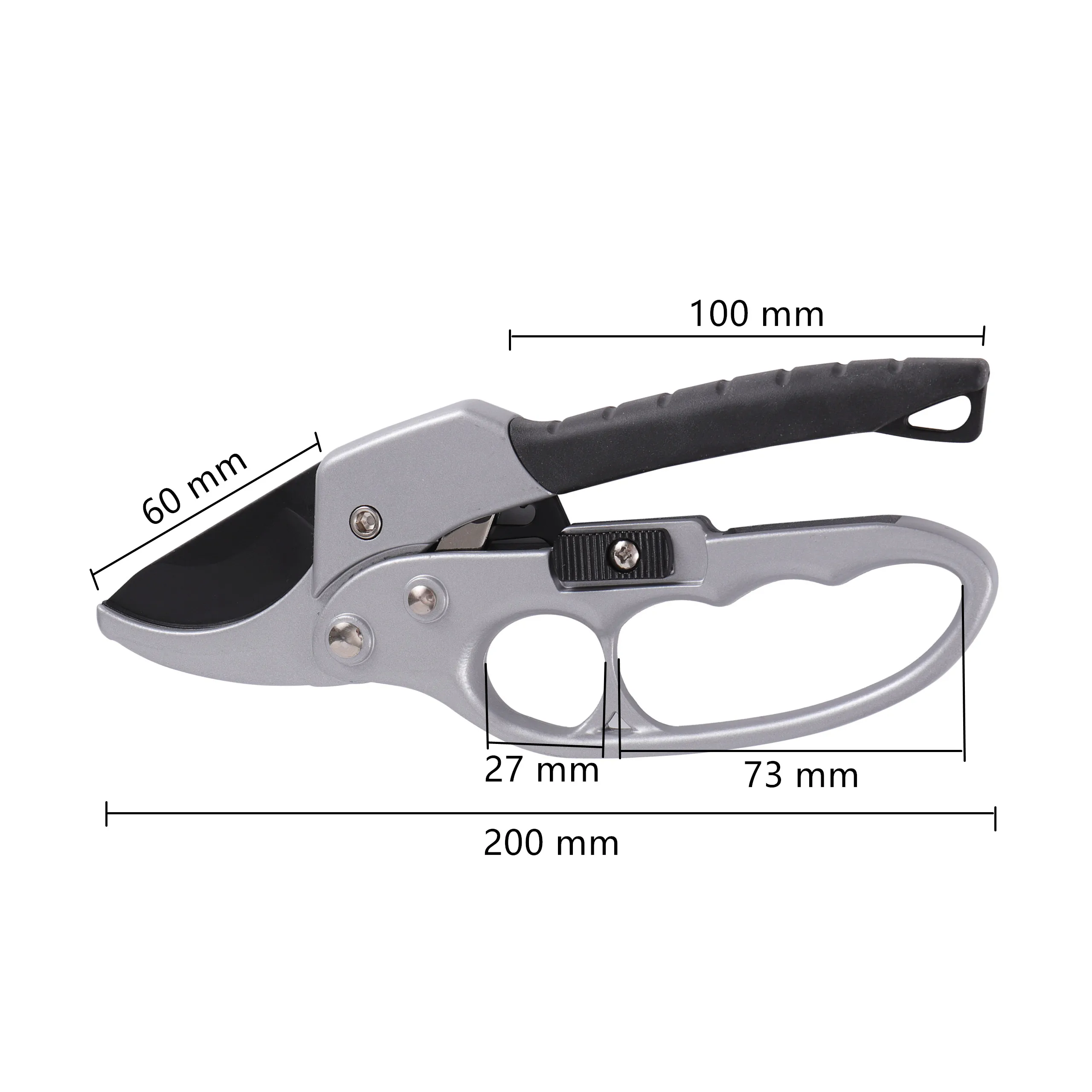 Imagem -03 - Aço Poda Tesoura Sharp Bypass Pruner Tree Trimmers Secateurs Jardinagem Mão Enxertia Clippers Fruit Picking Tools Sk5