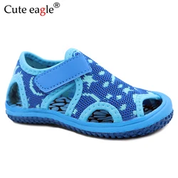 Cute eagle 2023 Children's sandals boys beach shoes Camouflage soft wear non-slip girls baby toddler shoes kids barefoot shoes