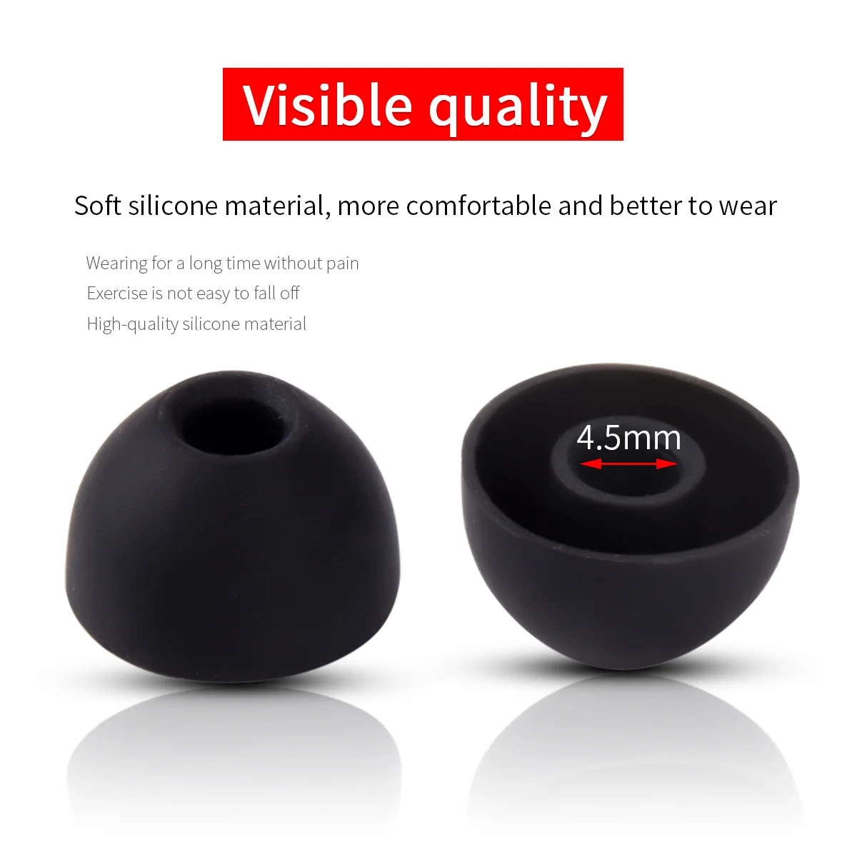 Puntas de silicona para auriculares intrauditivos Bang Olufsen Beoplay E8 2,0 3,0 3rd Gen E8 Sport, 8 piezas, TWS, BO H3/H5/E4/E6