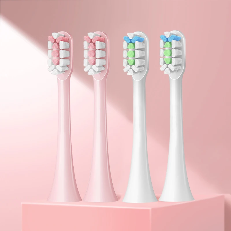 Cabezales de repuesto para cepillo de dientes eléctrico Xiaomi SOOCARE X1, X3, X5, Mijia X3U, X3, paquete sellado, 100 Uds.