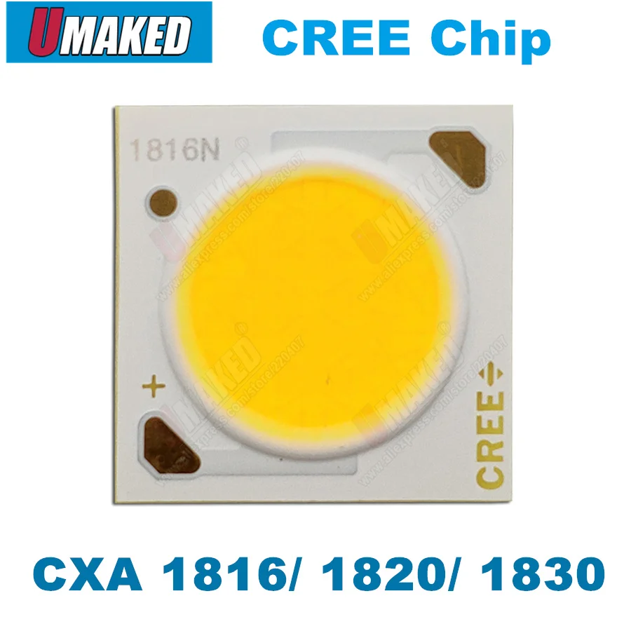 5pcs  Original CREE CXA1816 COB Led Emitter Lamp Light CXA 1820 1830 37V White 5700K Warm white 3000K Natural white 4500K