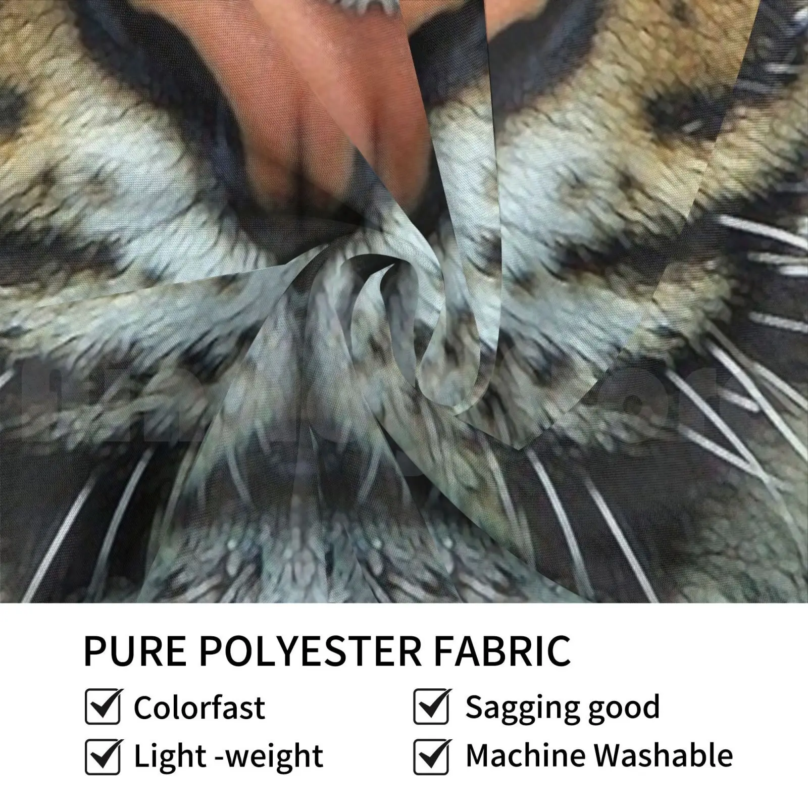 النمر المشارب نسيج غرفة المعيشة غرفة نوم النمر المشارب كوغار القط الكبير شعيرات الفراء والجلود جلد الفهد الحيوانات