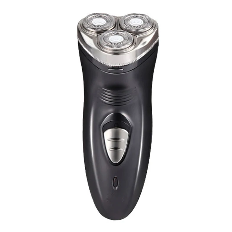 Los hombres de máquina de afeitar eléctrica recargable 3D flotante cabezal de cuchillo bigote Trimmer de afeitar Razors de la barba de los hombres máquina cortadora