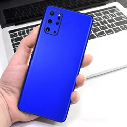 Colorful Matte Film Wrap Skin Back Paste Ice Sticker For SAMSUNG Galaxy S21 S20 Ultra Note 20 10+ Note 9 8 S10 Plus S10e S9 8+