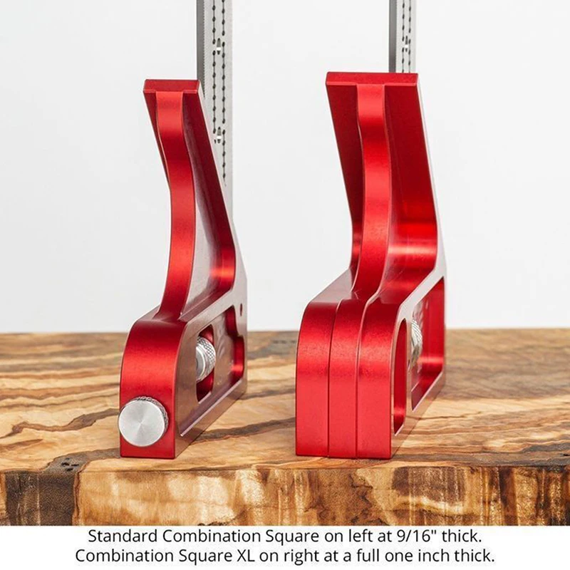 Imagem -02 - Régua Ferramenta Escalável para Woodpecker T-tipo Régua Buraco Inoxidável Scribing Marcação Line Gauge Carpenter Measuring Tool