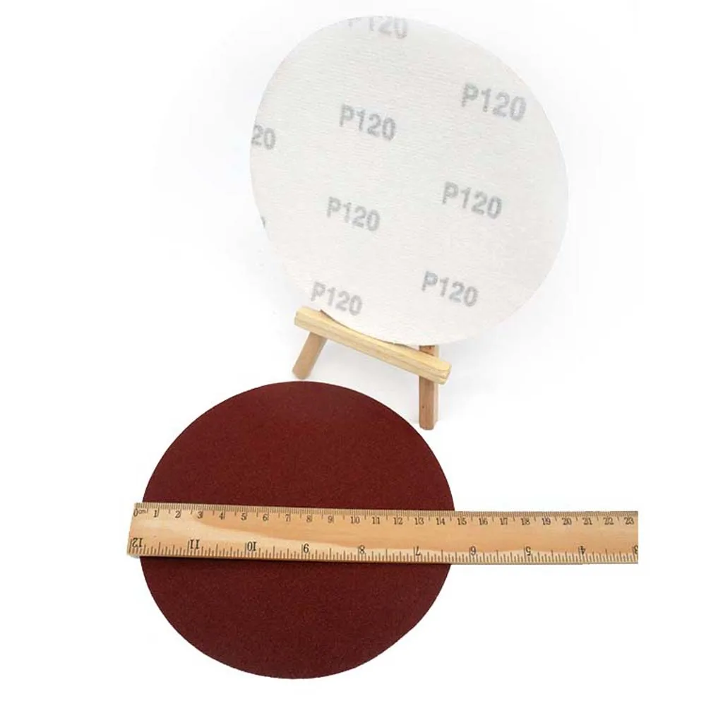 50PCS 샌드페이퍼-6 인치 150MM 샌딩 시트 건식 그라인딩 샌드페이퍼 연마지 60 ~ 1200 그릿 샌딩 폴리싱용