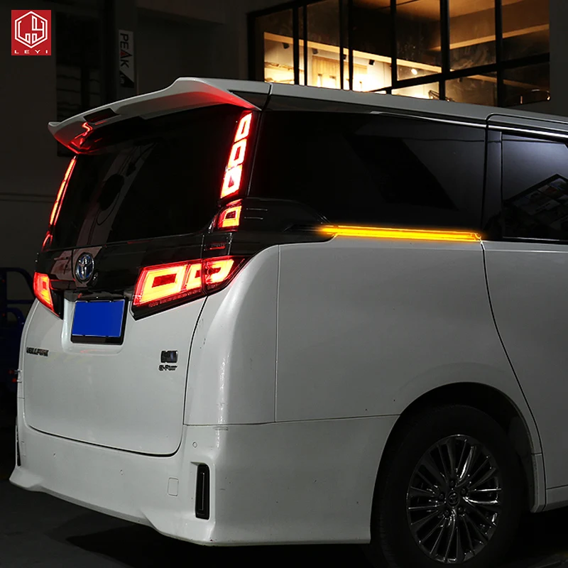 For Toyota Alphard Vellfire 2015 2016  2017 2018 2019 2020 2021 Sliding Door Track Light Turn Signal Both Fit LHD/RHD Car